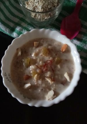 A picture of Oats payasam.