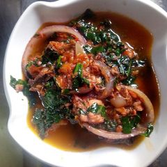 A picture of Ungu soup.