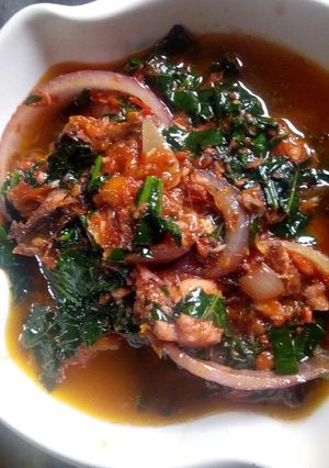 A picture of Ungu soup.