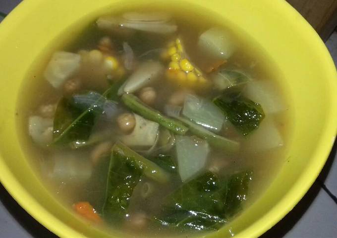 Sayur asem pedas segar