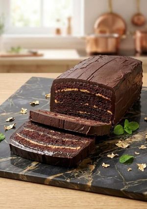 Foto resep London chocolate cake🍫