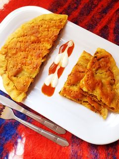عکسی از دستور فوکاچیابا بادمجان و پیاز ایتالیایی