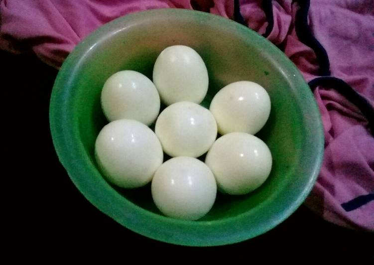 Langkah Mudah untuk Membuat Telur Rebus Anti Gompel #227, Menggugah Selera