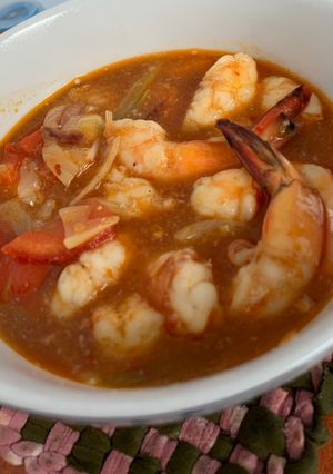 Foto resep Udang Saos Padang - gurih asam yummy!!