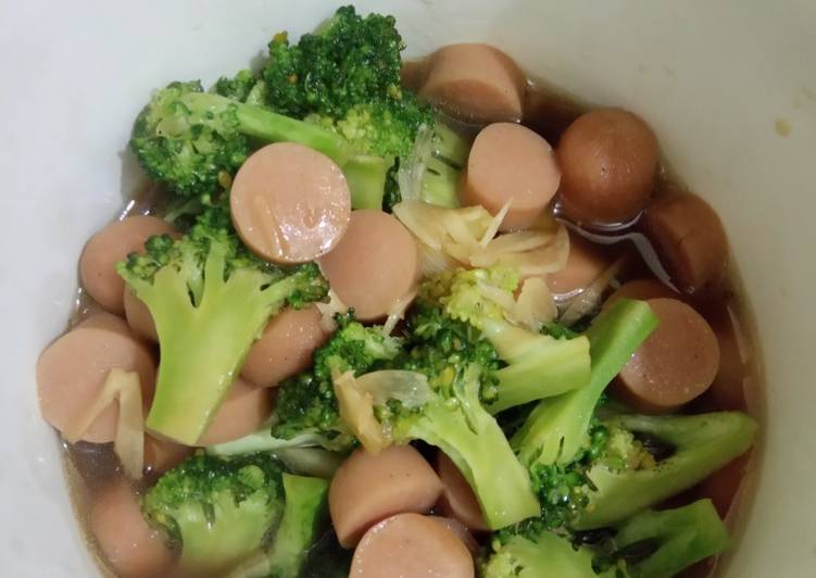 Cara Gampang Membuat Cah sosis brokoli simpel yang Sempurna