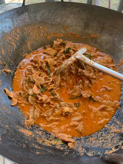 A picture of Panaeng Pork Curry.