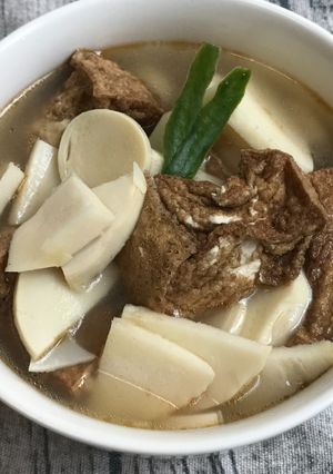 竹筍油豆腐湯 的食譜成品照片