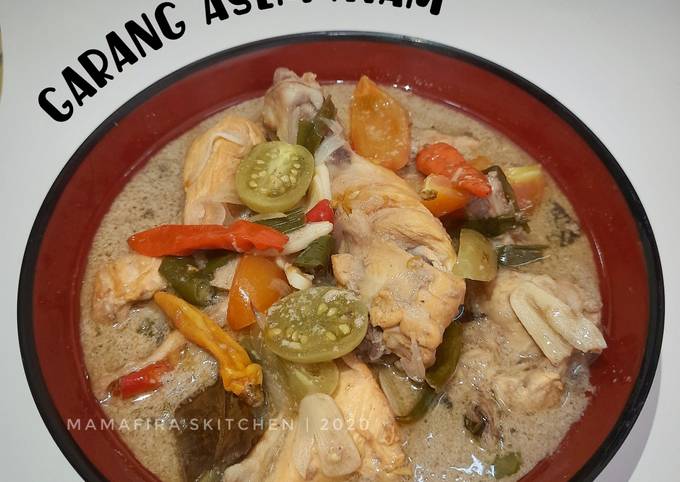 Garang Asem Ayam Praktis