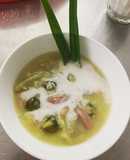 Chè bánh lọt bột lọc đậu xanh