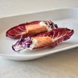 Salmone,radicchio e crème fraîche