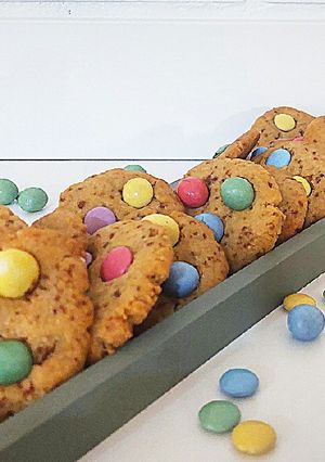 Una foto de Galletas de lacasitos veganas