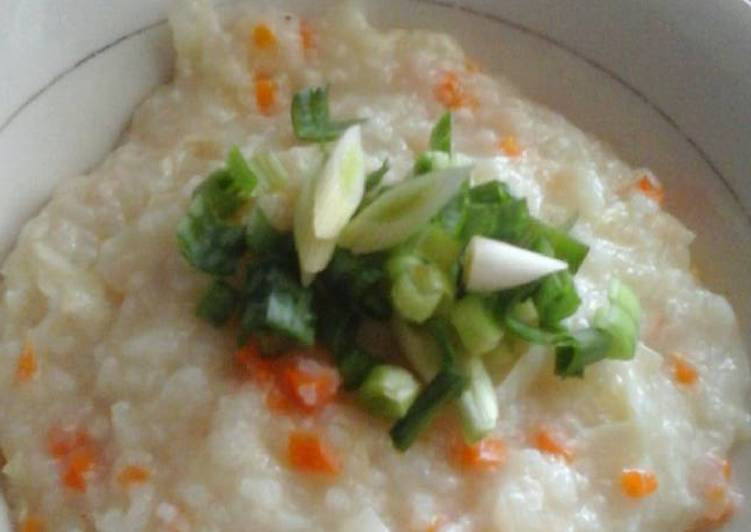 Cara Gampang Menyiapkan Bubur kubis korea Kang Sun Wo, Enak Banget