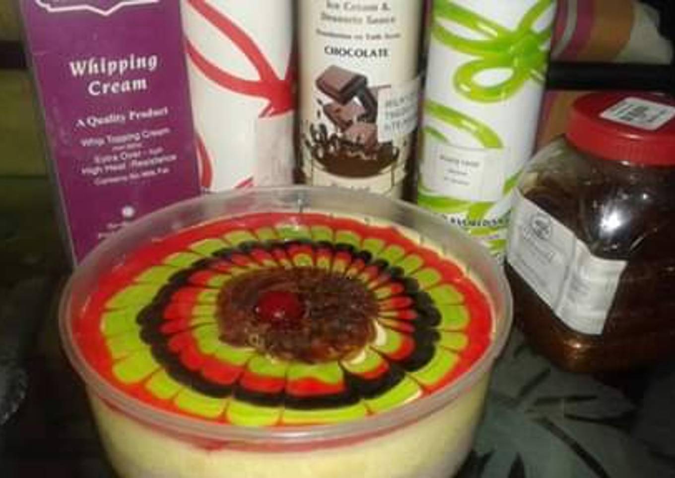 Mango mousse