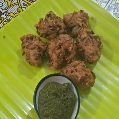A picture of Rajma pakaude.