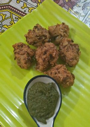 A picture of Rajma pakaude.