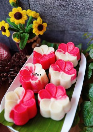 Foto resep Apem Merah Putih