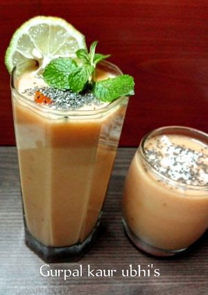 A picture of Simple Papaya Coconut Smoothie.
