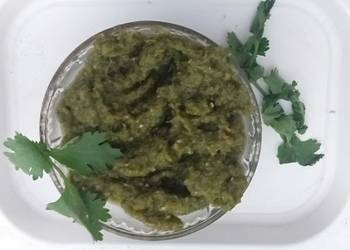 How To Serving Recipe Mint chutney Practical Delicious