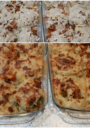 عکسی از دستور پاستا آشیانه ای