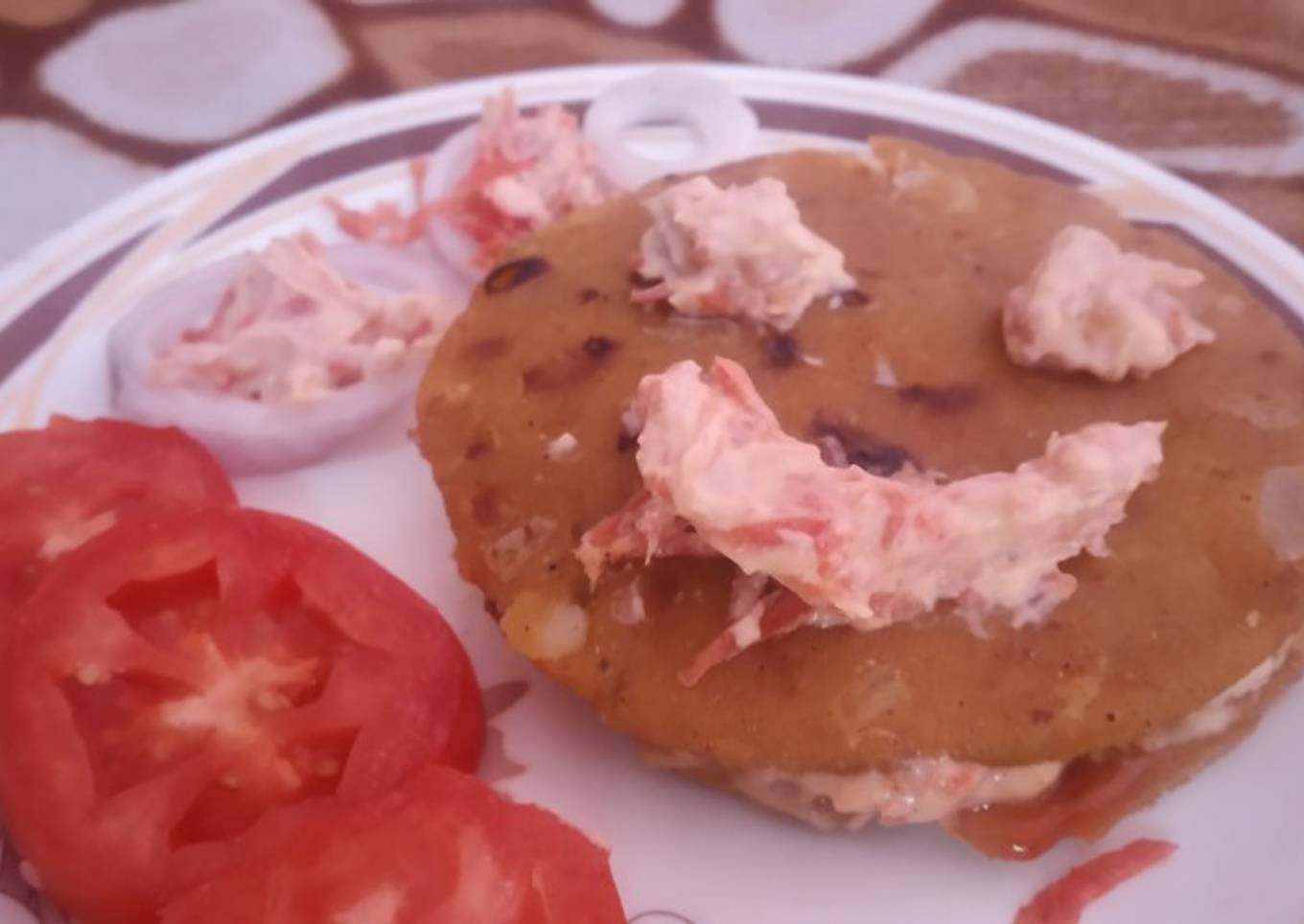 Mayo Roti burger