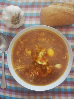 Foto principal de Sopas de ajo, receta castellana