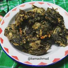 A picture of Bakwan Daun Singkong.