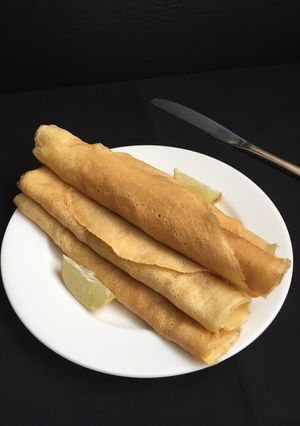 Foto resep Classic Lemon and Sugar Pancakes