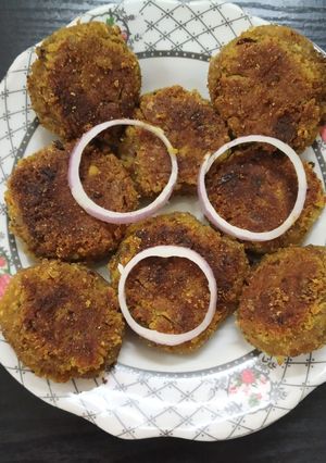 A picture of Crispy Chana Cutlet Recipe / Veg Cutlet - Best Snack Recipe.