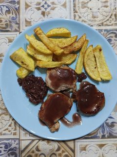 Una foto de Salsa de vino tinto