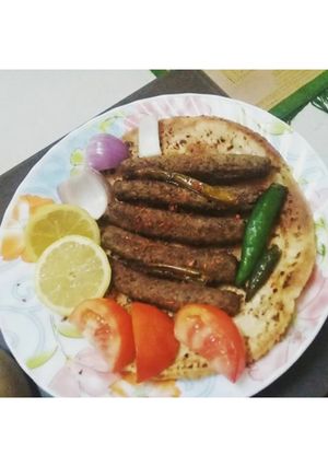 صورة لوصفة كباب بالفرن سهلللل 😍😍😍 او بالمقلاة