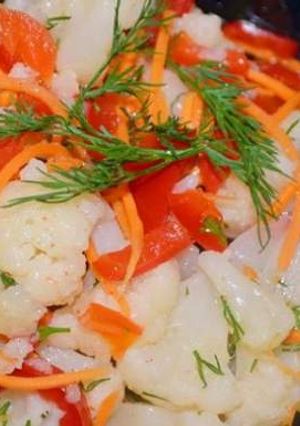Фото Вкуснейшая маринованная цветная капуста 💚.