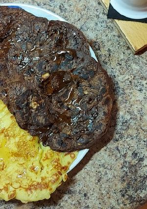 Φωτογραφία της συνταγής Pancakes με κακάο
