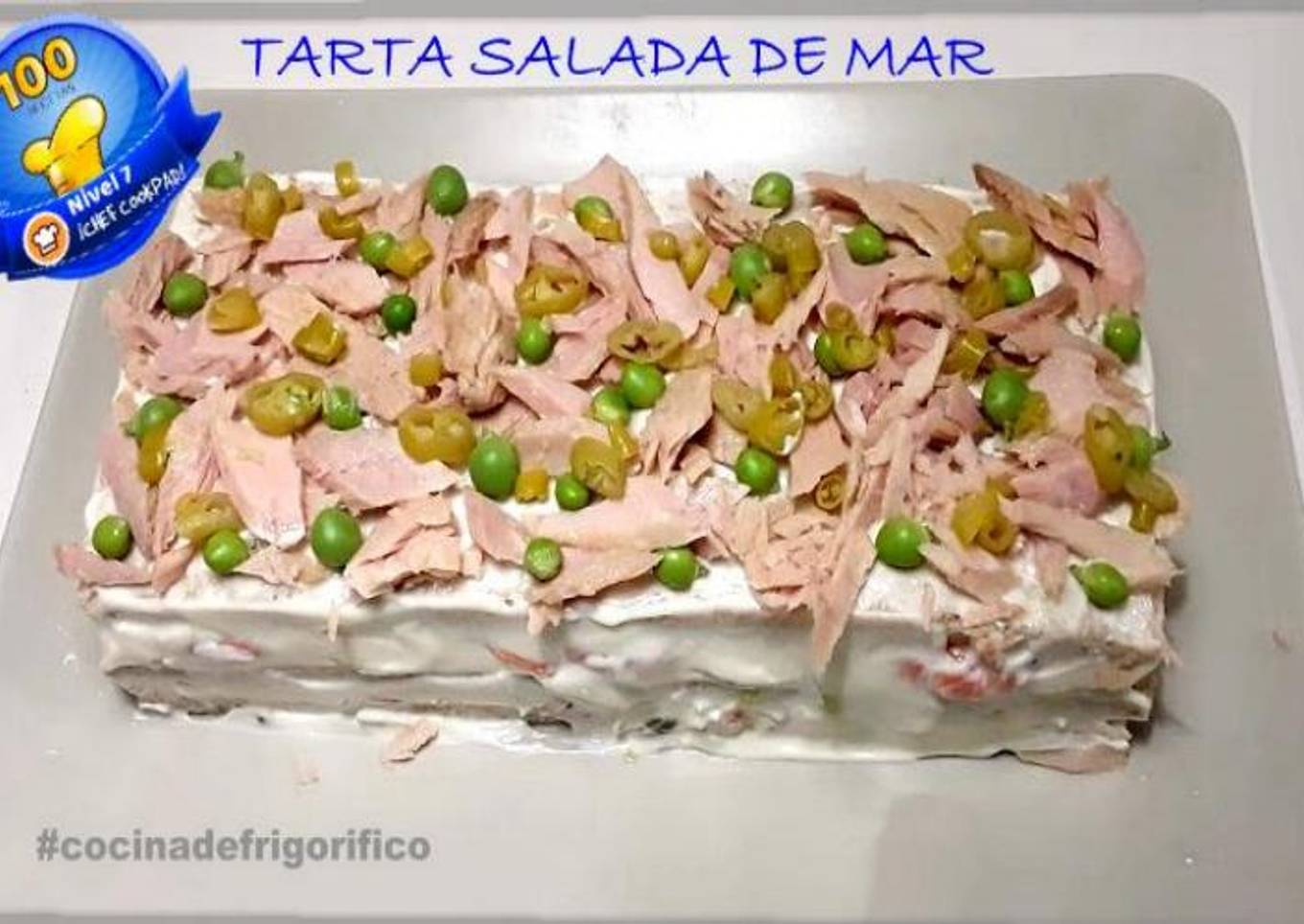 Tarta salada de mar