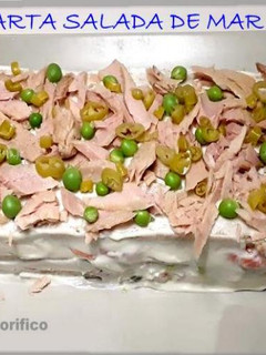 Una foto de Tarta salada de mar