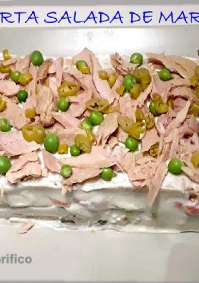Una foto de Tarta salada de mar