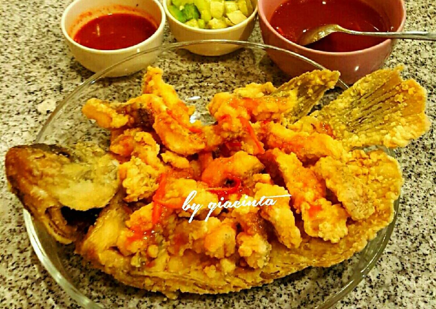 Resep Gurame goreng tepung saus asam manis oleh Giacinta ...