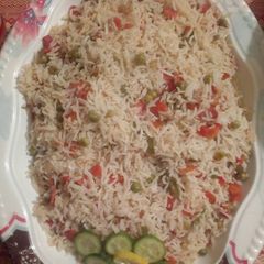 A picture of Vegetable rice.