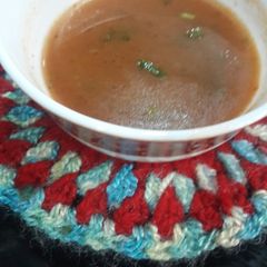 A picture of Tomato soup.