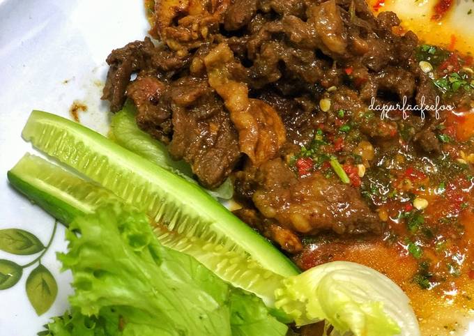 Resipi Tiger Cry Beef Daging Harimau Menangis Oleh Kakak Faa Cookpad