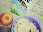 Gambar quaker oat dan apel