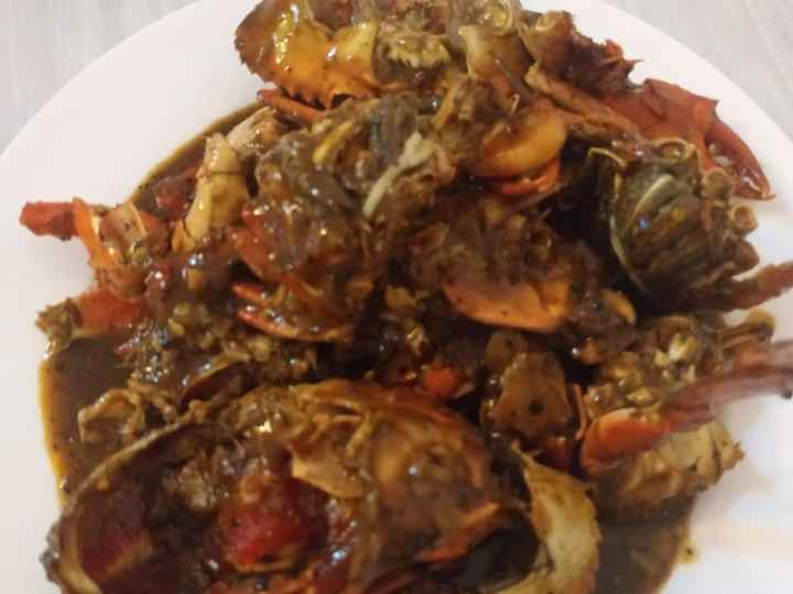 Cara Gampang Menyiapkan Resep Kepiting lada hitam yang Uenak Anti Ribet, Bikin Ngiler