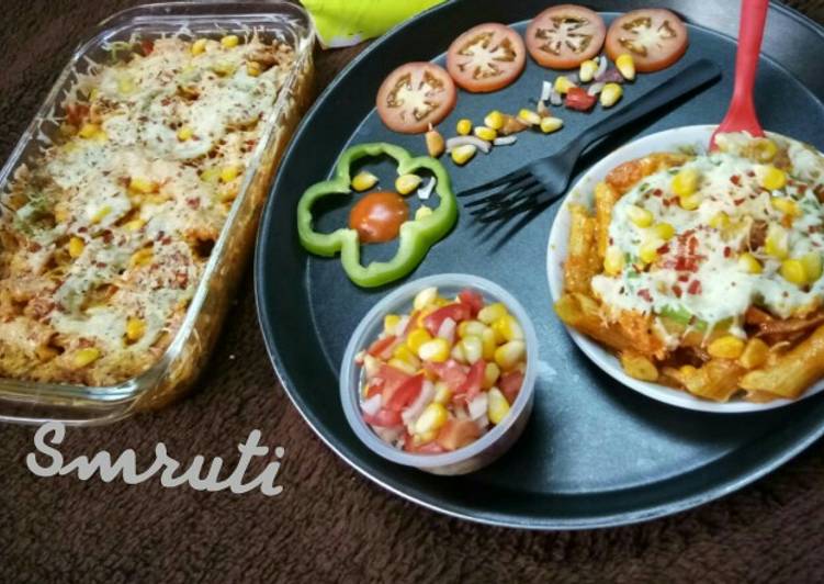 Recipe of Speedy Baked Pasta Desi Style