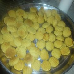 A picture of Custard cookies (homemade).