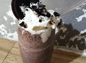 Una foto de Frappé de oreo