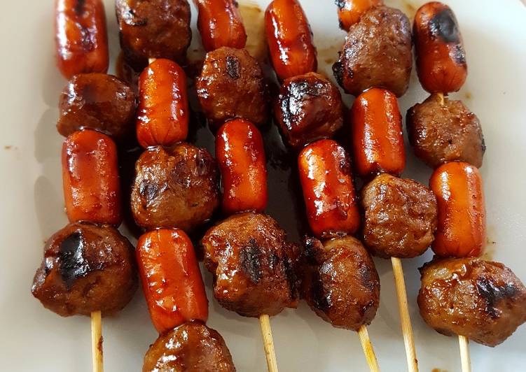 Cara Gampang Membuat Bakso bakar yang Bisa Manjain Lidah