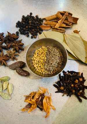 A picture of Homemade Garam Masala.