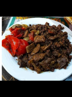 عکسی از دستور خوراک جگر گوسفندی