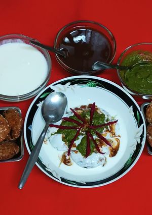 A picture of Chickpeas Tikki (protein-rich tiffin).