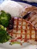 Atún al grill