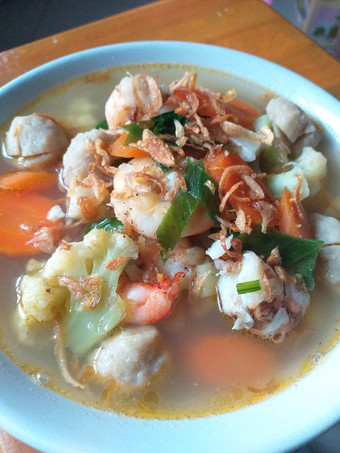 Langkah Mudah untuk Membuat Paklay udang baso, Enak Banget